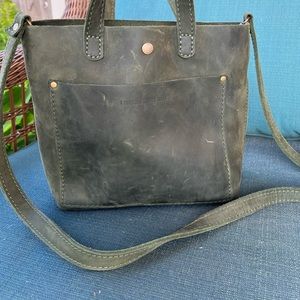Forest Portland Leather mini crossbody